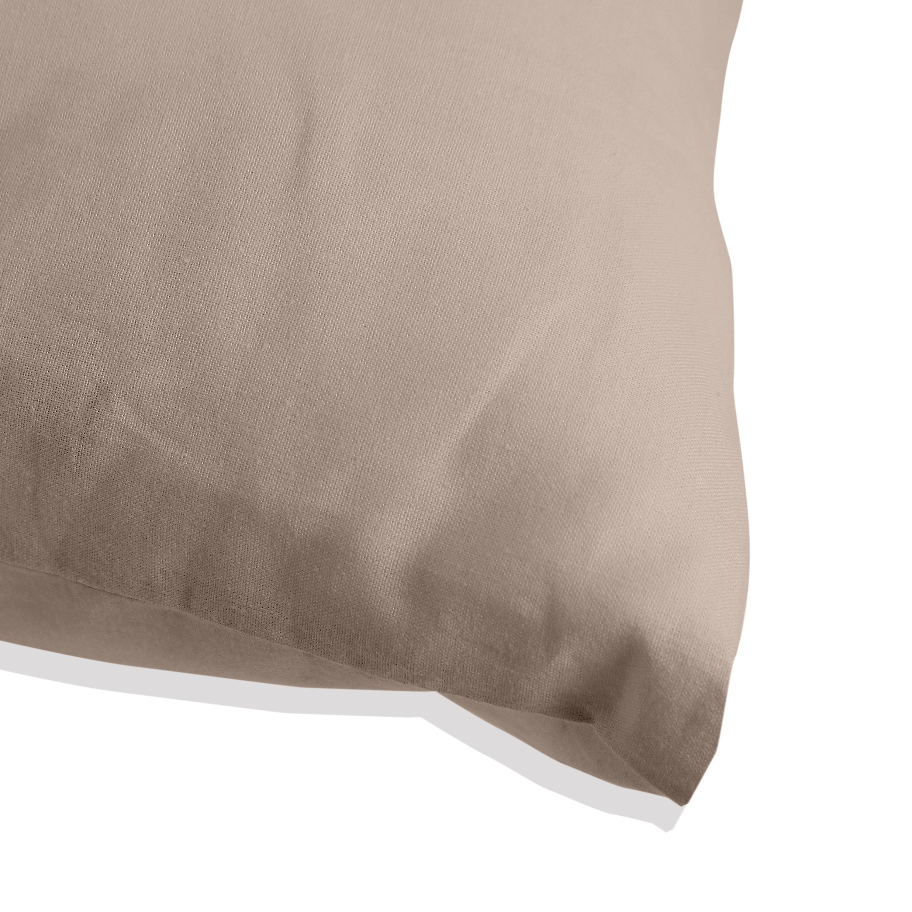 Katoenen lichaamskussen sloop - Taupe