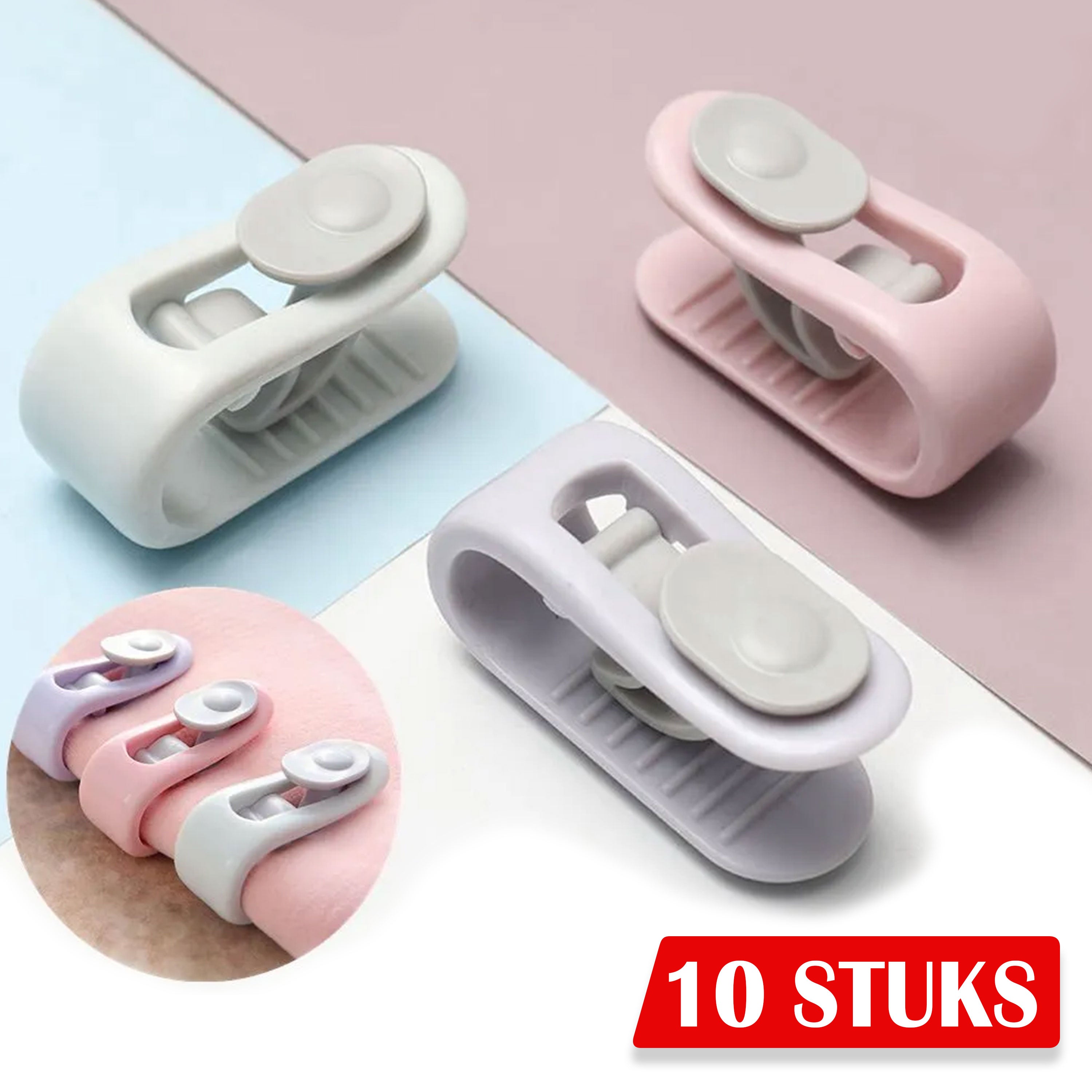 Dekbedclips - Stevige Dekbed Knijpers - Klemmen - Clips - Dekens - Lakens - 10 STUKS