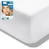 Molton Hoeslaken - Hoogwaardige Matrasbescherming & Comfort | LitaLente - Rondom Elastiek - Matras Beschermer Molton/Matrasbeschermer - Molton 80% katoen - hoekhoogte van 30 cm - perfecte pasvorm - hoogkwaliteit molton