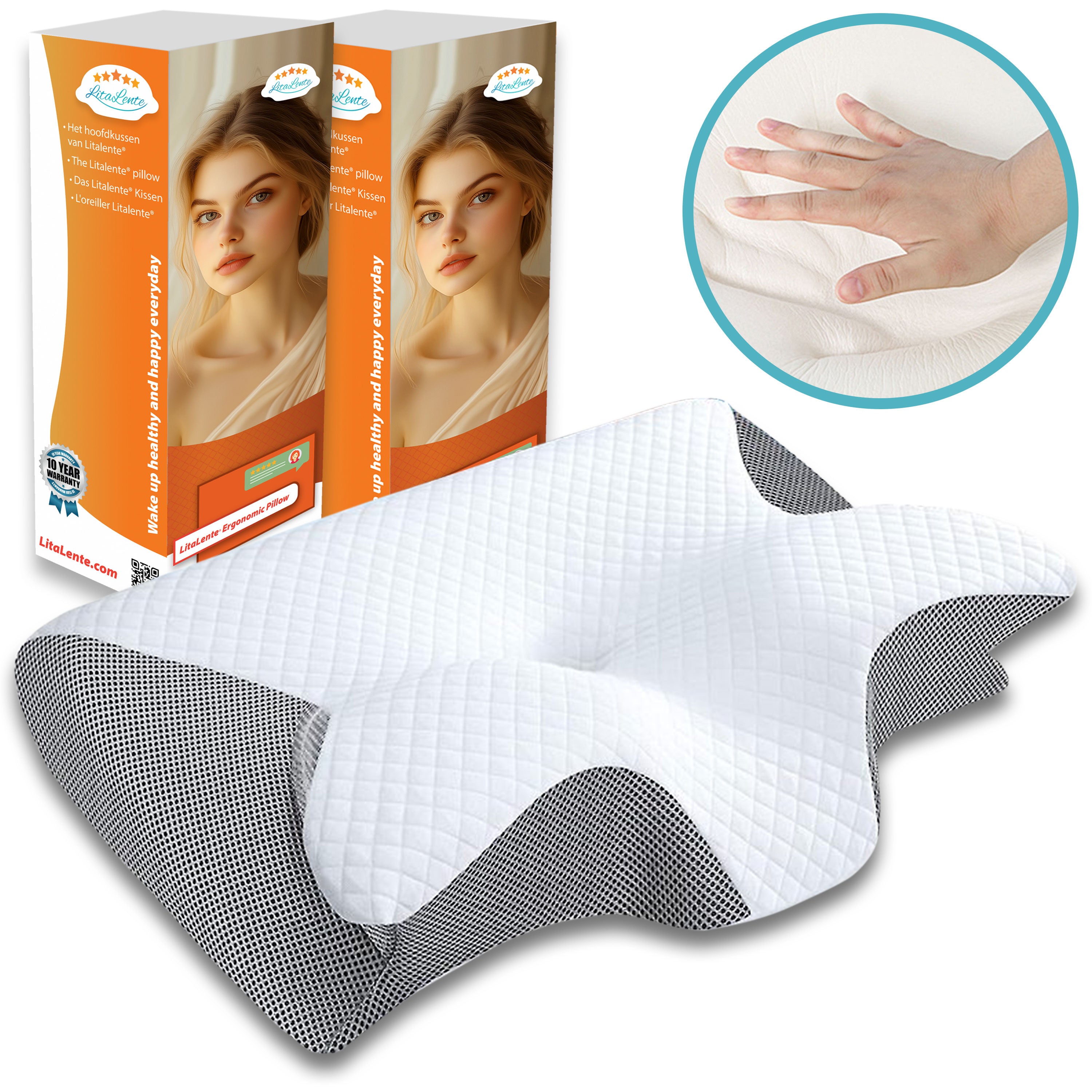 Ergonomisch Vlinderkussen