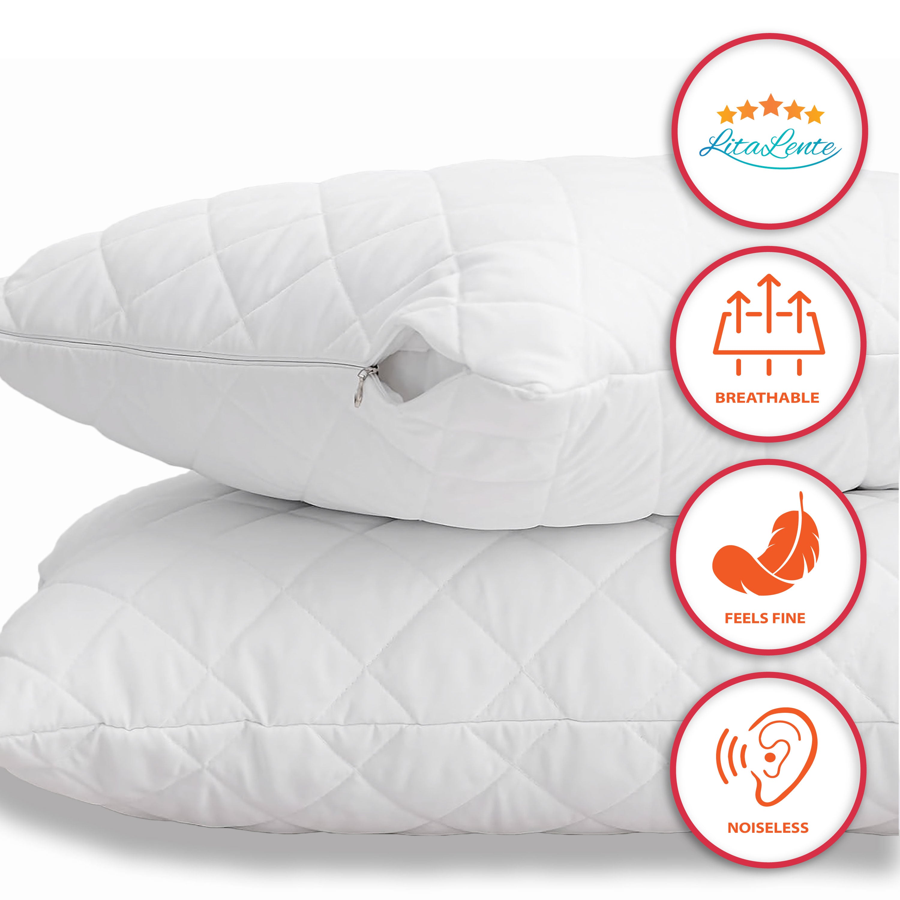 Kissenbezug Mikrofaser - 60x70