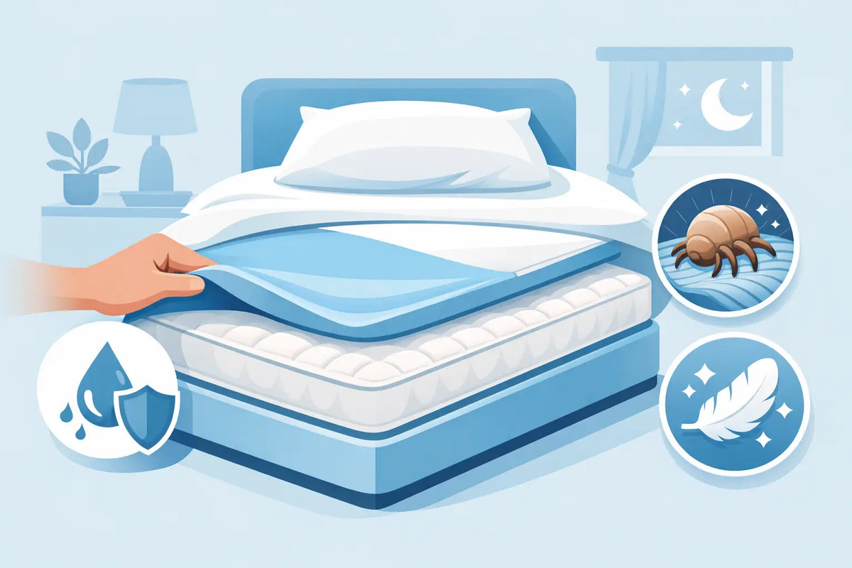 Is een molton nodig voor een beschermd bed?