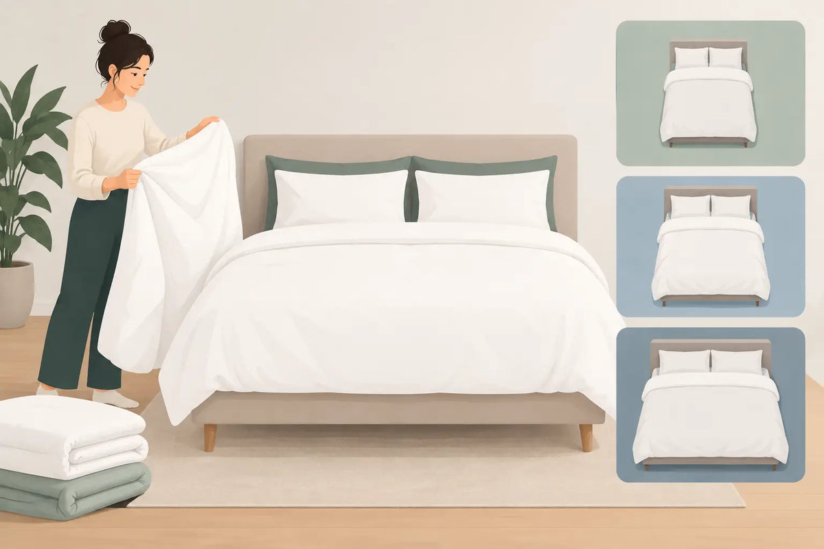 De juiste dekbedmaat kiezen voor jouw bed