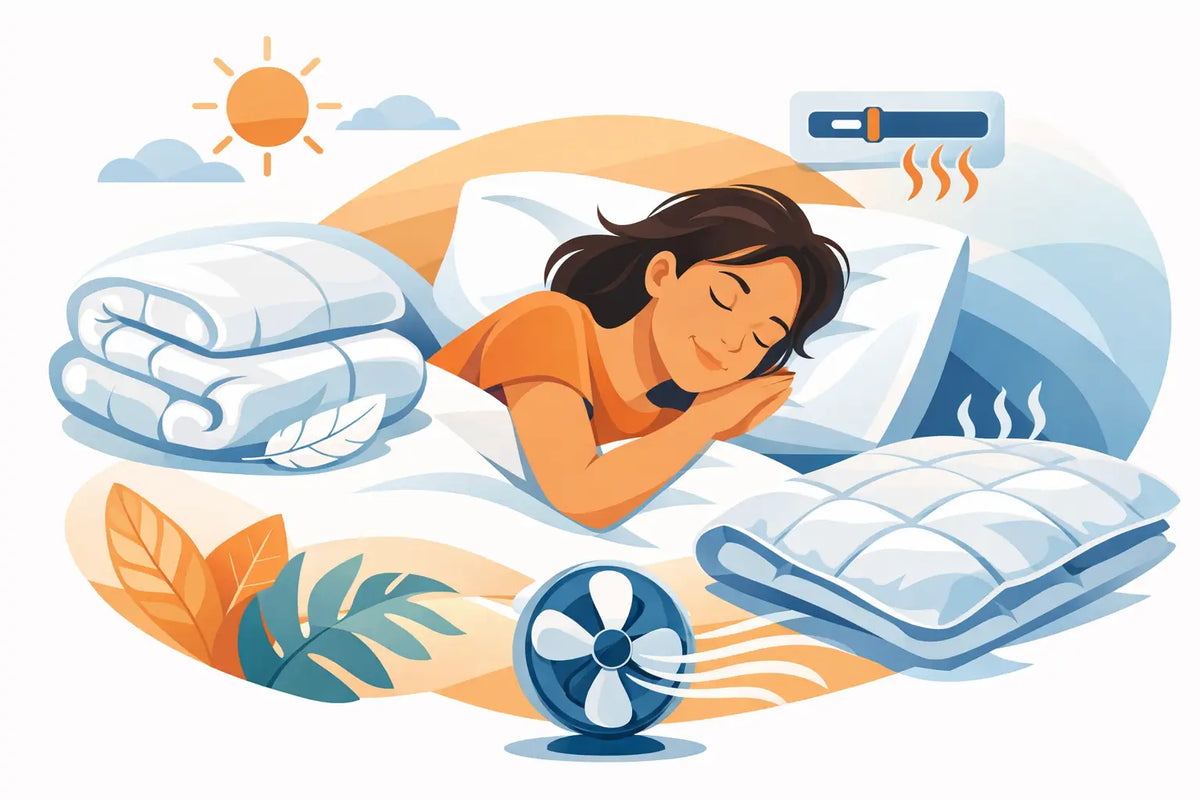Welk dekbed past bij warmslapers?