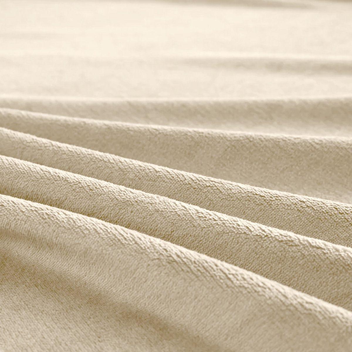 Velvet Velvet Fitted Sheet - Pearl White