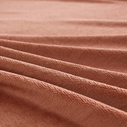 Velvet Velvet Fitted Sheet - Old Rose