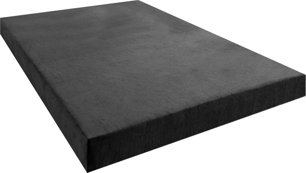 Velvet Velvet Fitted Sheet - Black