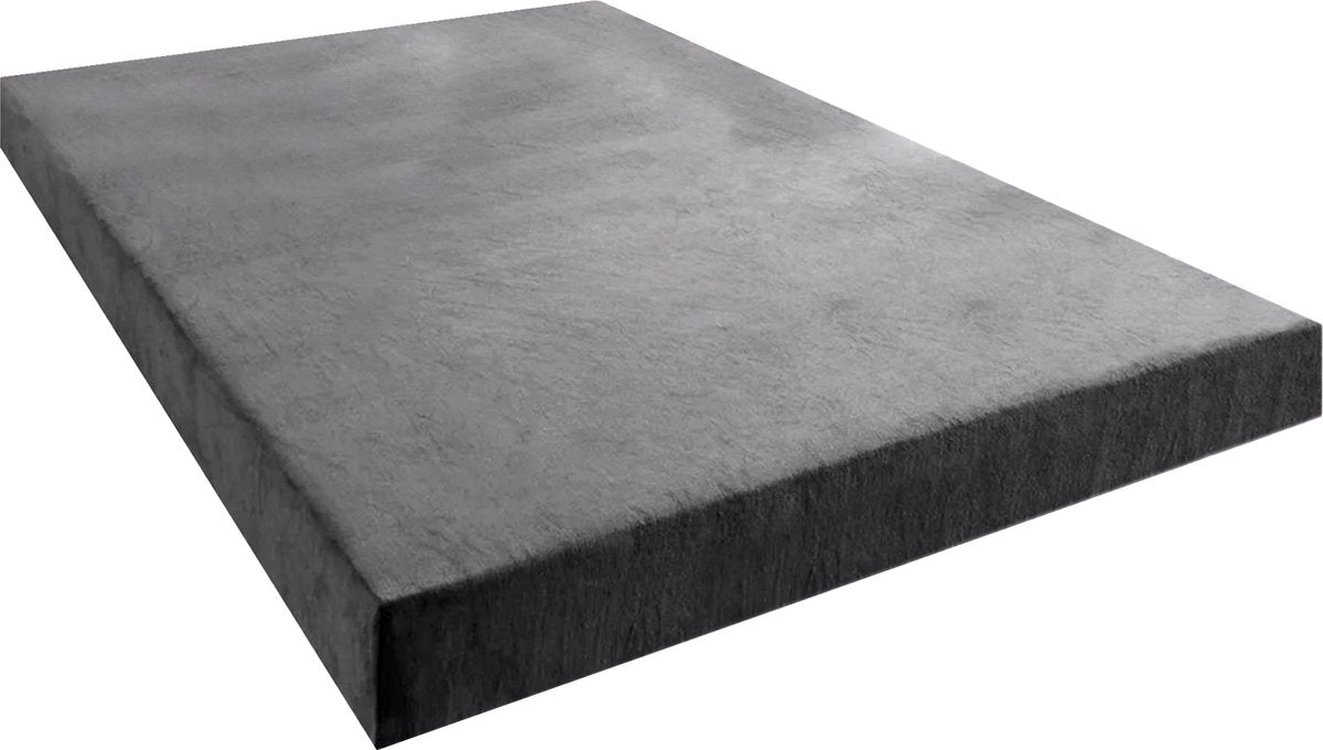 Velvet Velvet Fitted Sheet - Anthracite