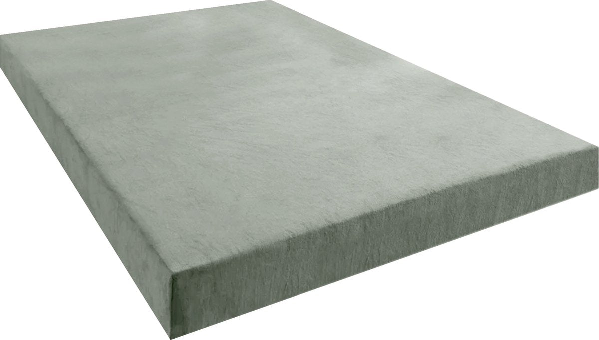 Velvet Velvet Fitted Sheet - Silver