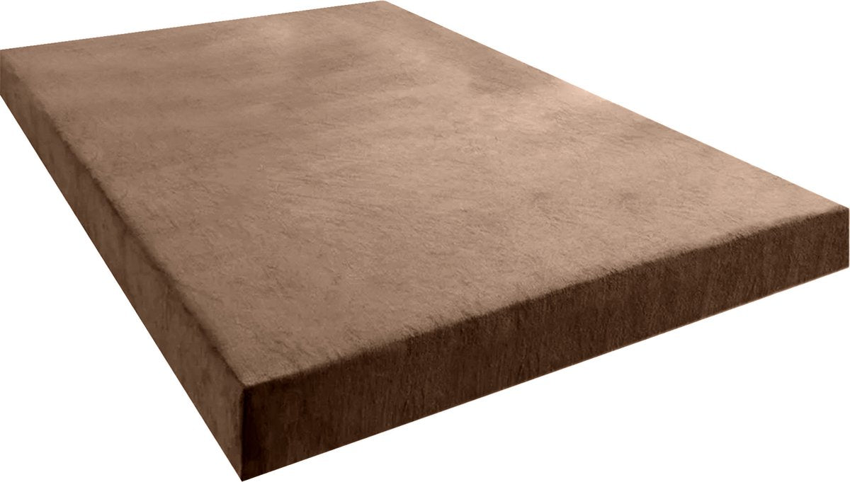 Velvet Velvet Fitted Sheet - Brown