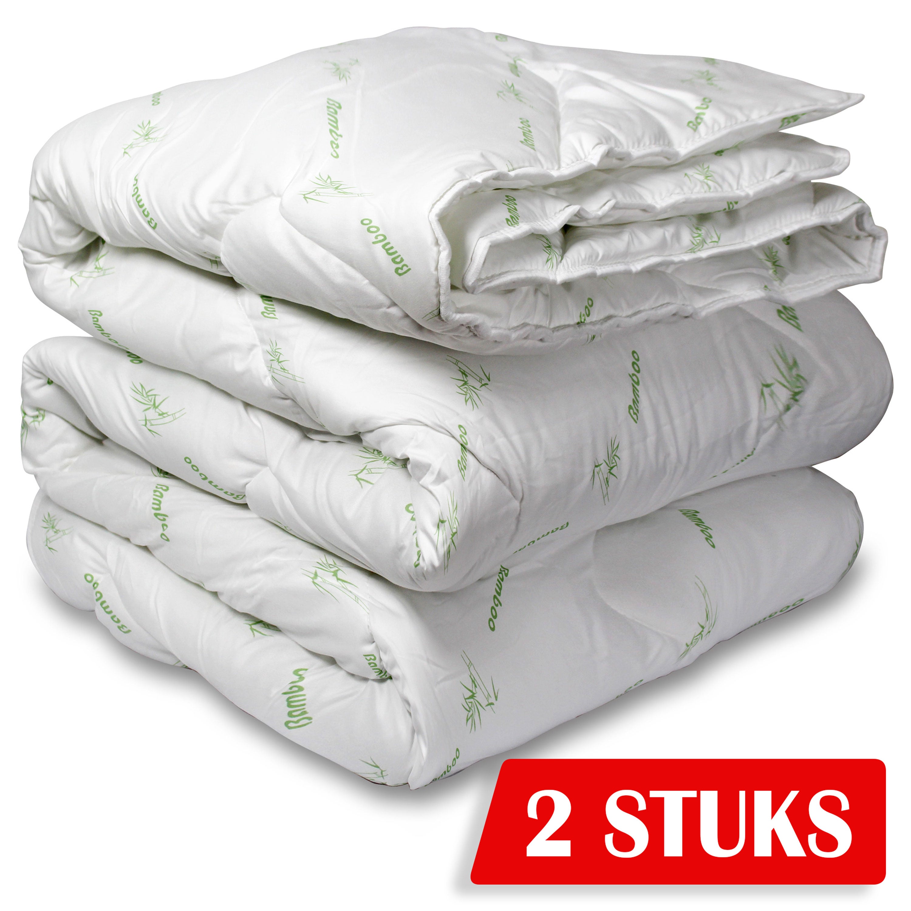 2x Bamboo Duvet - Anti-allergic - cooling - moisture regulating