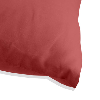 Katoenen lichaamskussen sloop - Rood