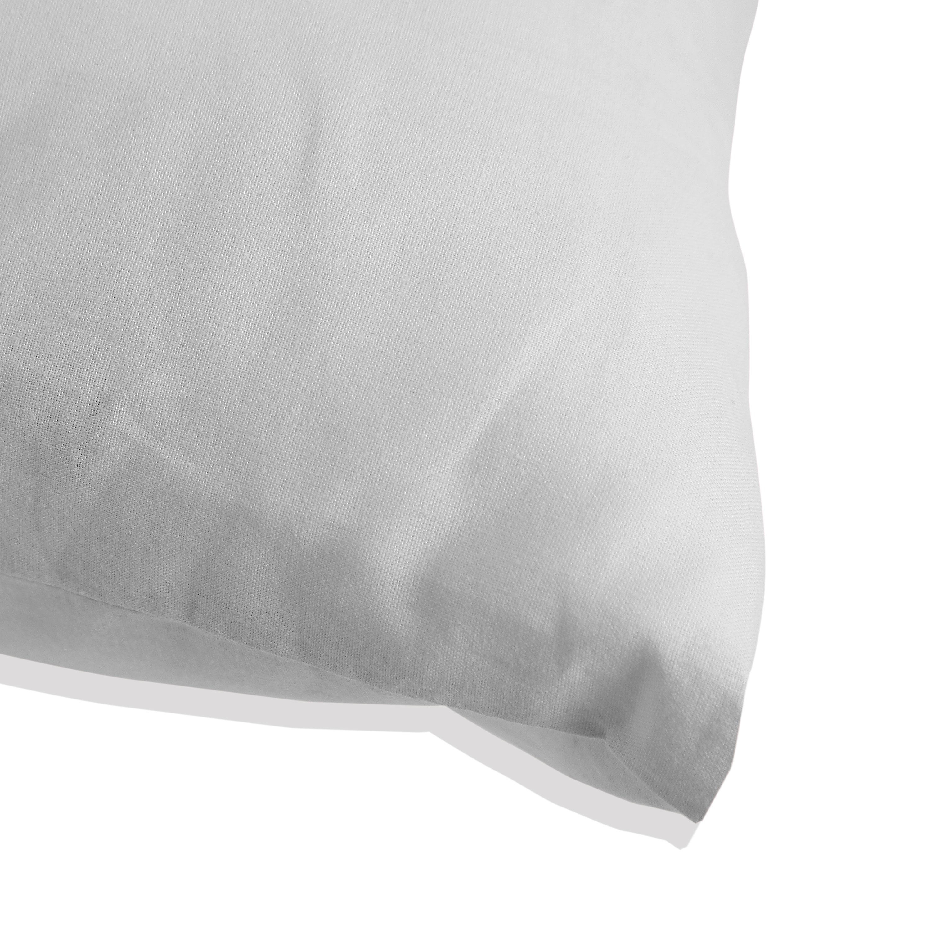 Katoenen lichaamskussen sloop - Wit