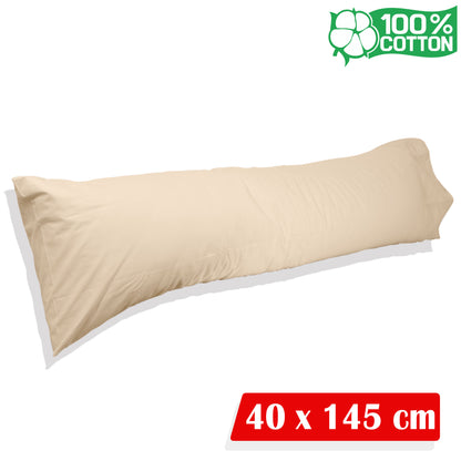 Katoenen lichaamskussen sloop - Zand