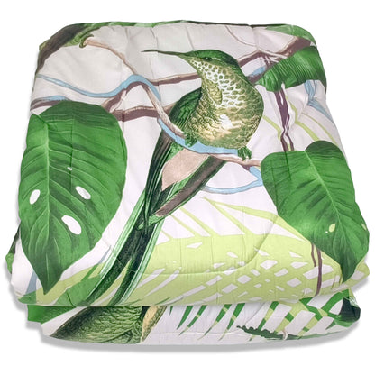 All-In Dekbed - zonder overtrek - Jungle Groen