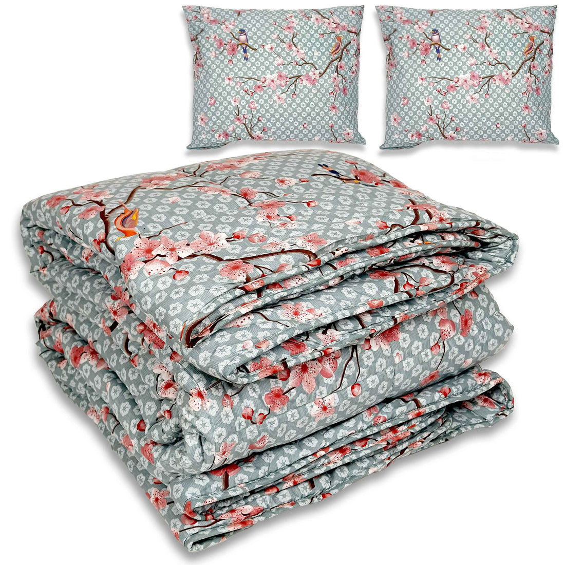 All-In Dekbed - zonder overtrek - Japans Blauw