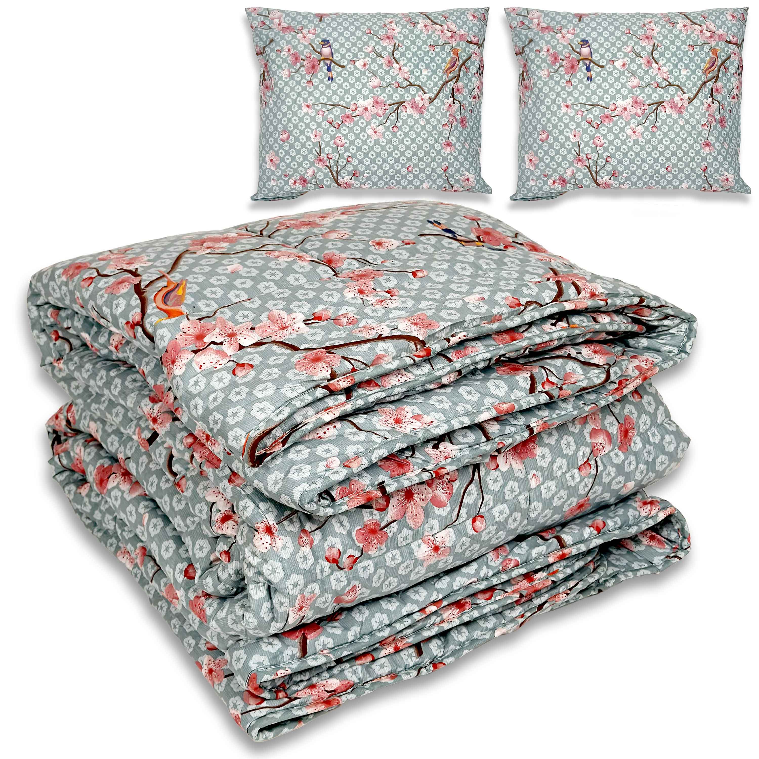 All-In Dekbed - zonder overtrek - Japans Blauw