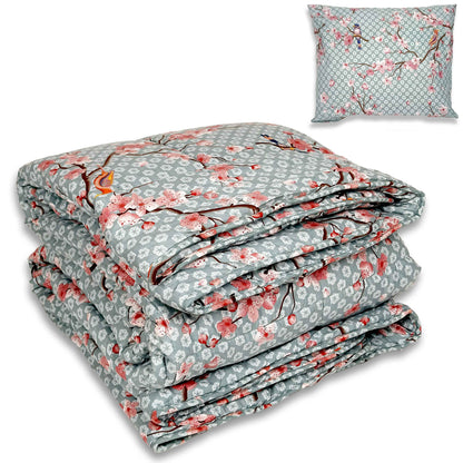 All-In Dekbed - zonder overtrek - Japans Blauw