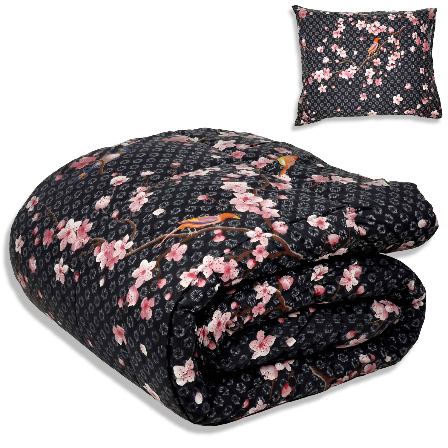 All-In Dekbed - zonder overtrek - Japans Zwart