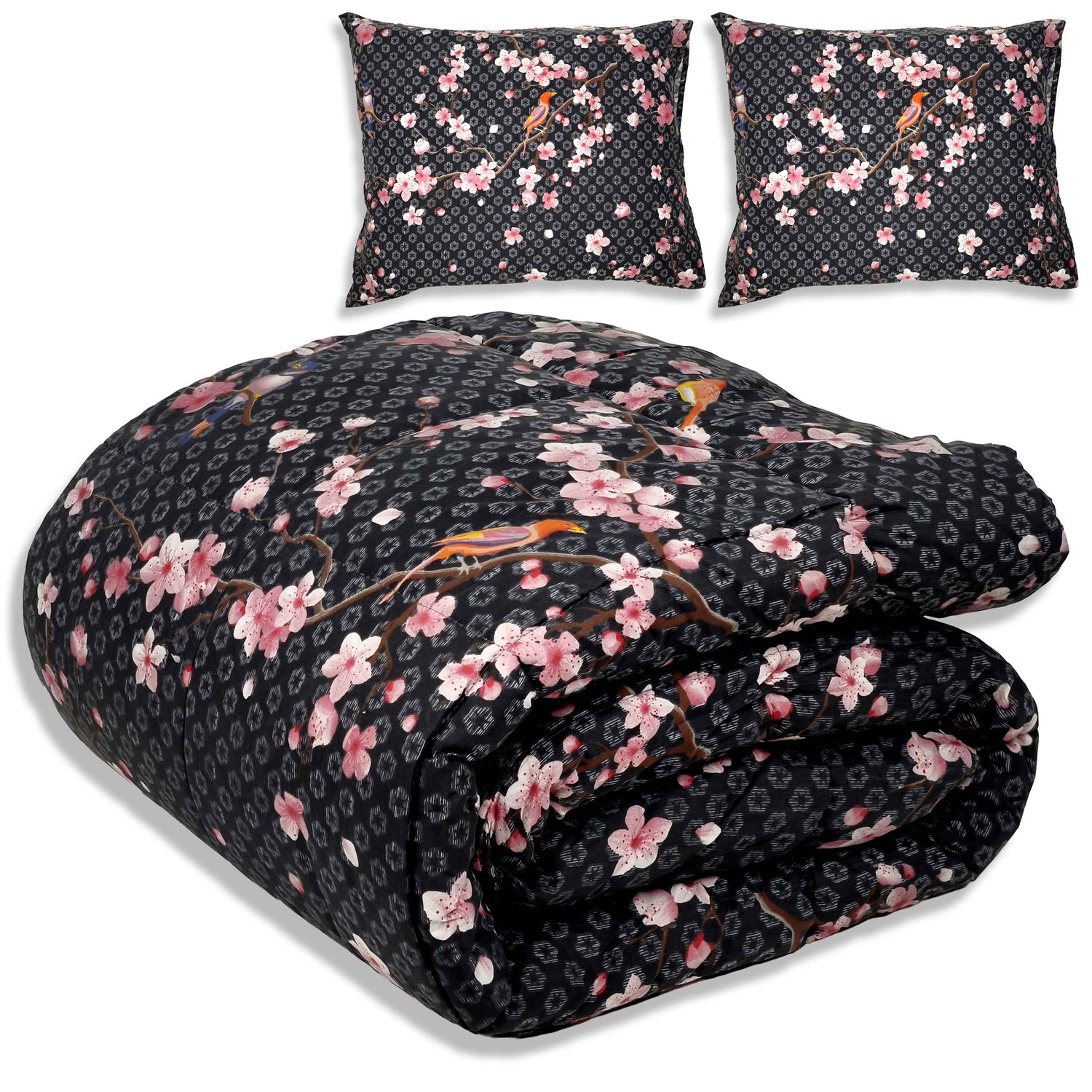 All-In Dekbed - zonder overtrek - Japans Zwart