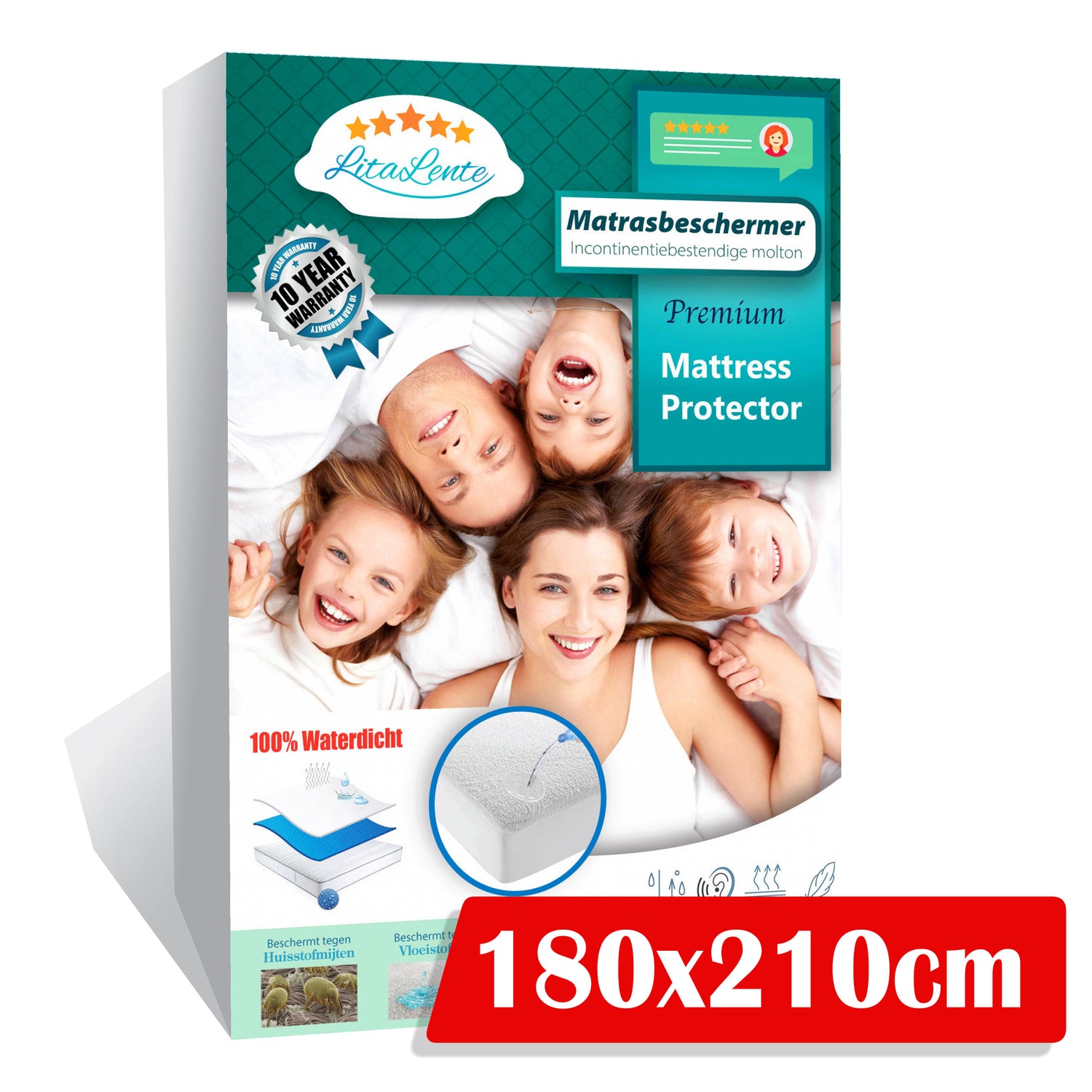 Waterproof Mattress Protector - molton