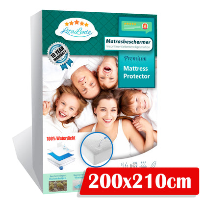 Waterdichte Matrasbeschermer - molton - 100% katoenen badstof