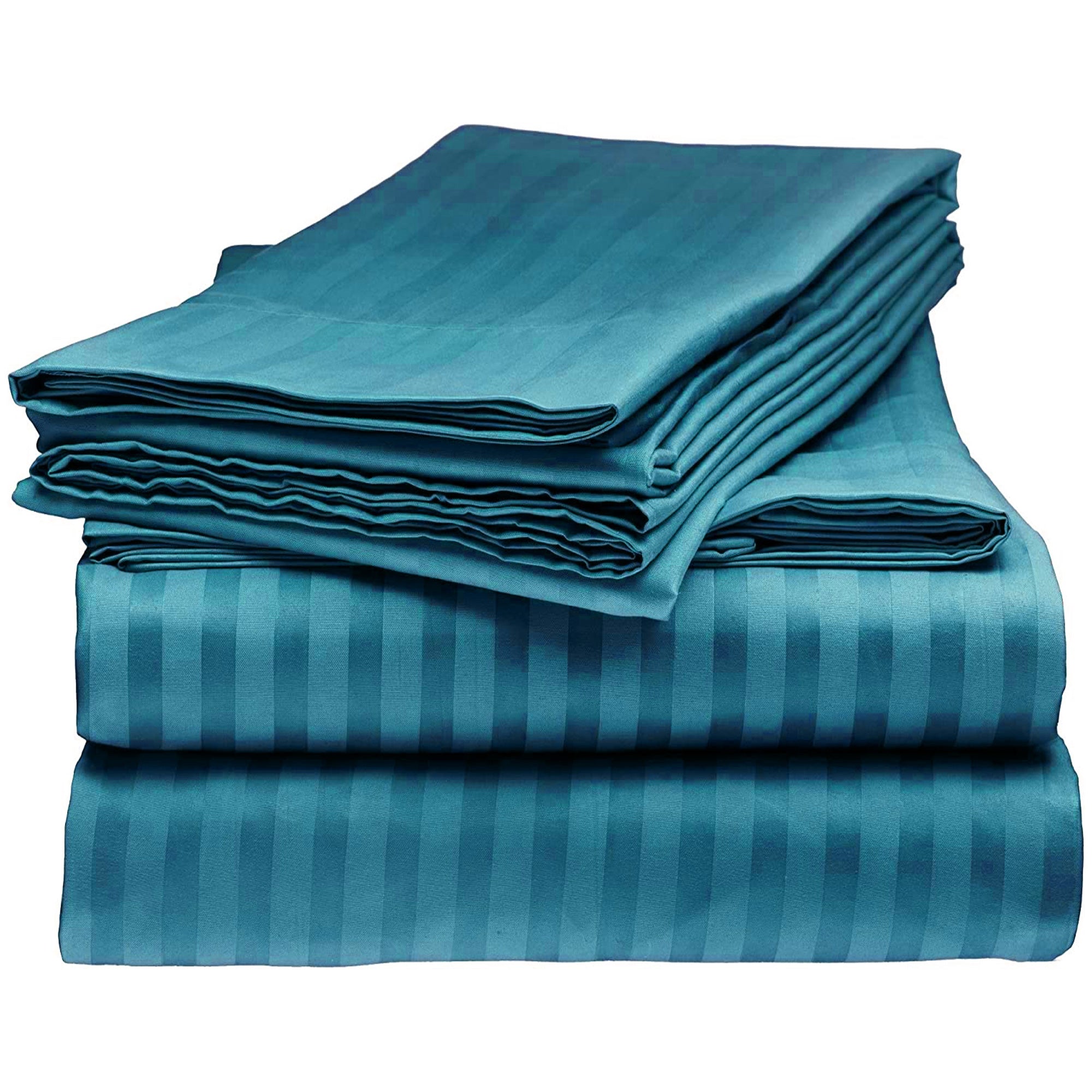 Duvet cover Hotel linen - Blue Cotton Satin - Premium quality - Cotton Satin - Hotel Duvet cover