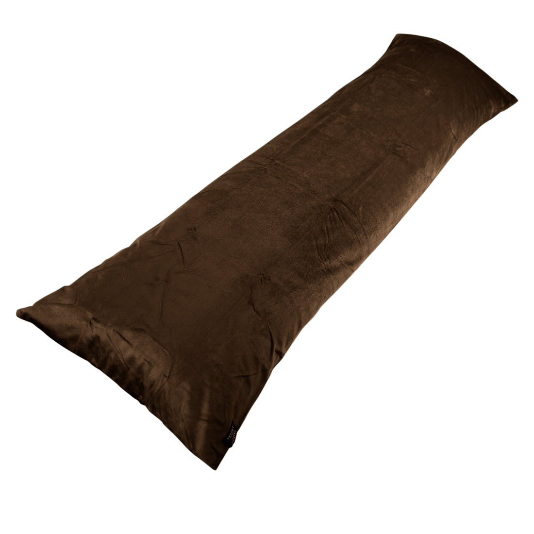 Velvet Fluwelen Lichaamskussen sloop - Body pillow - Bruin