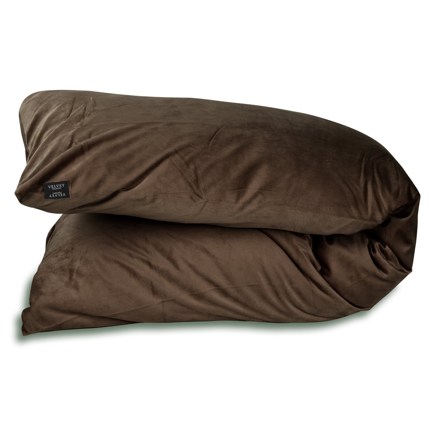 Velvet Velvet Body Pillow Cover - Body Pillow - Brown