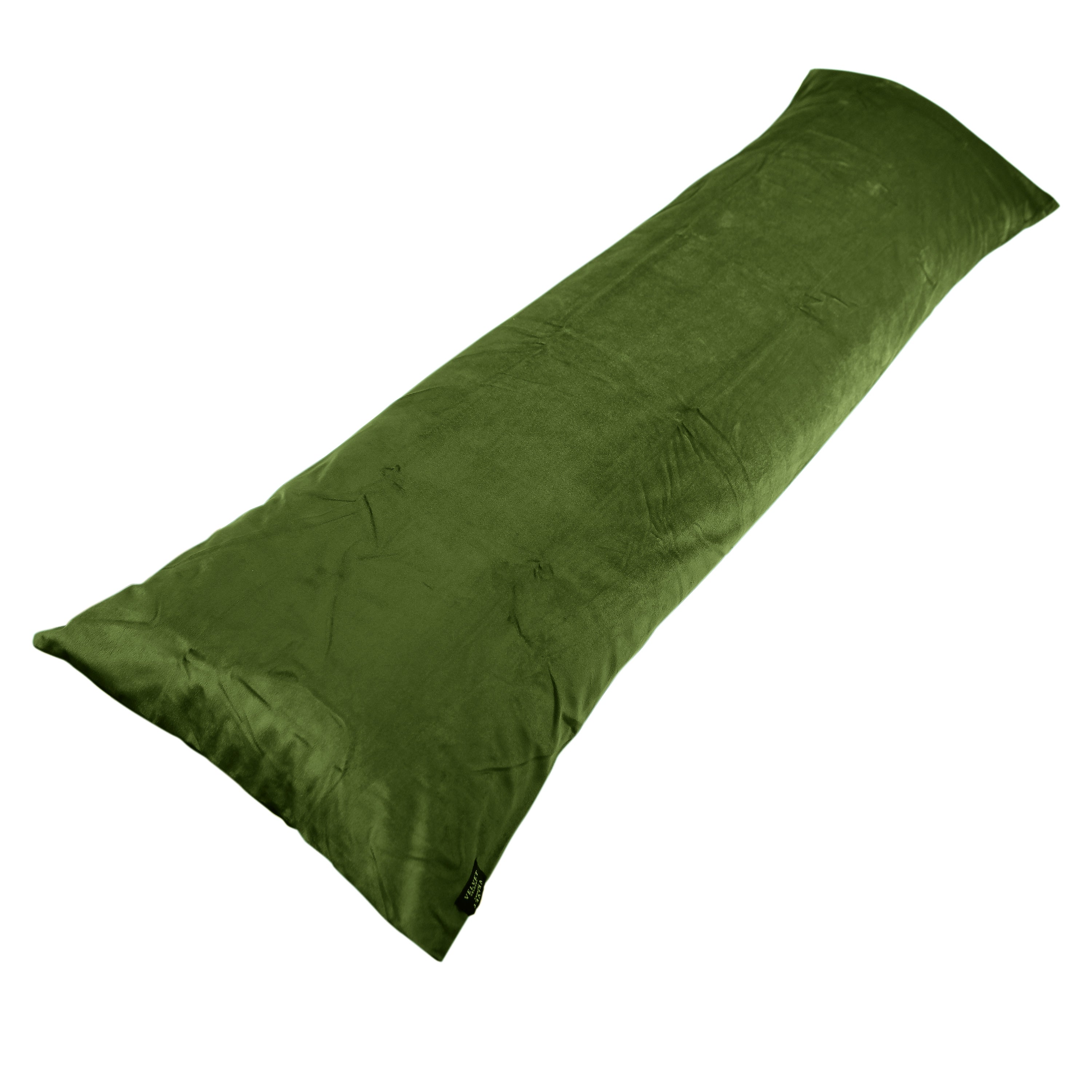 Velvet Fluwelen Lichaamskussen sloop - Body pillow - Groen