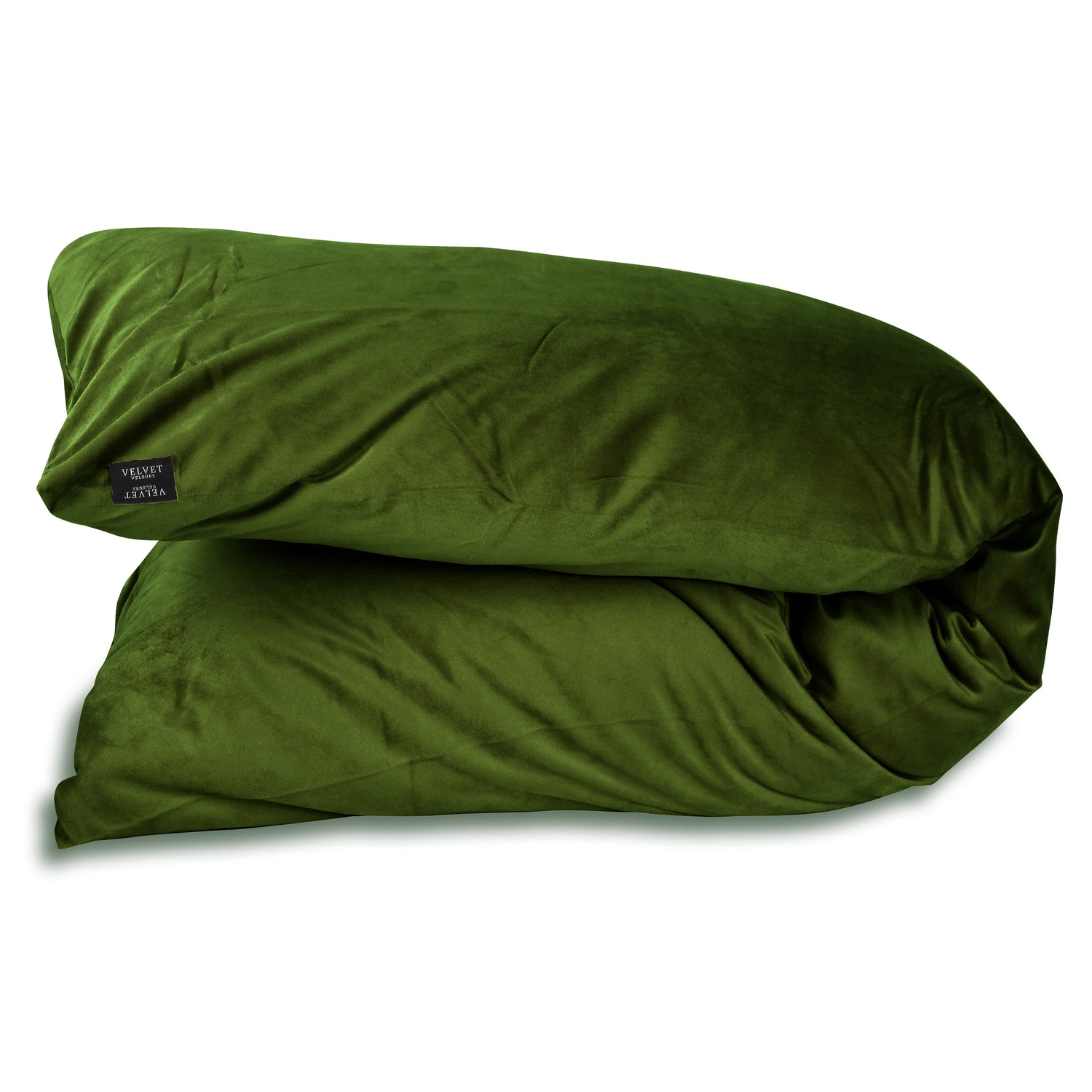 Velvet Fluwelen Lichaamskussen sloop - Body pillow - Groen