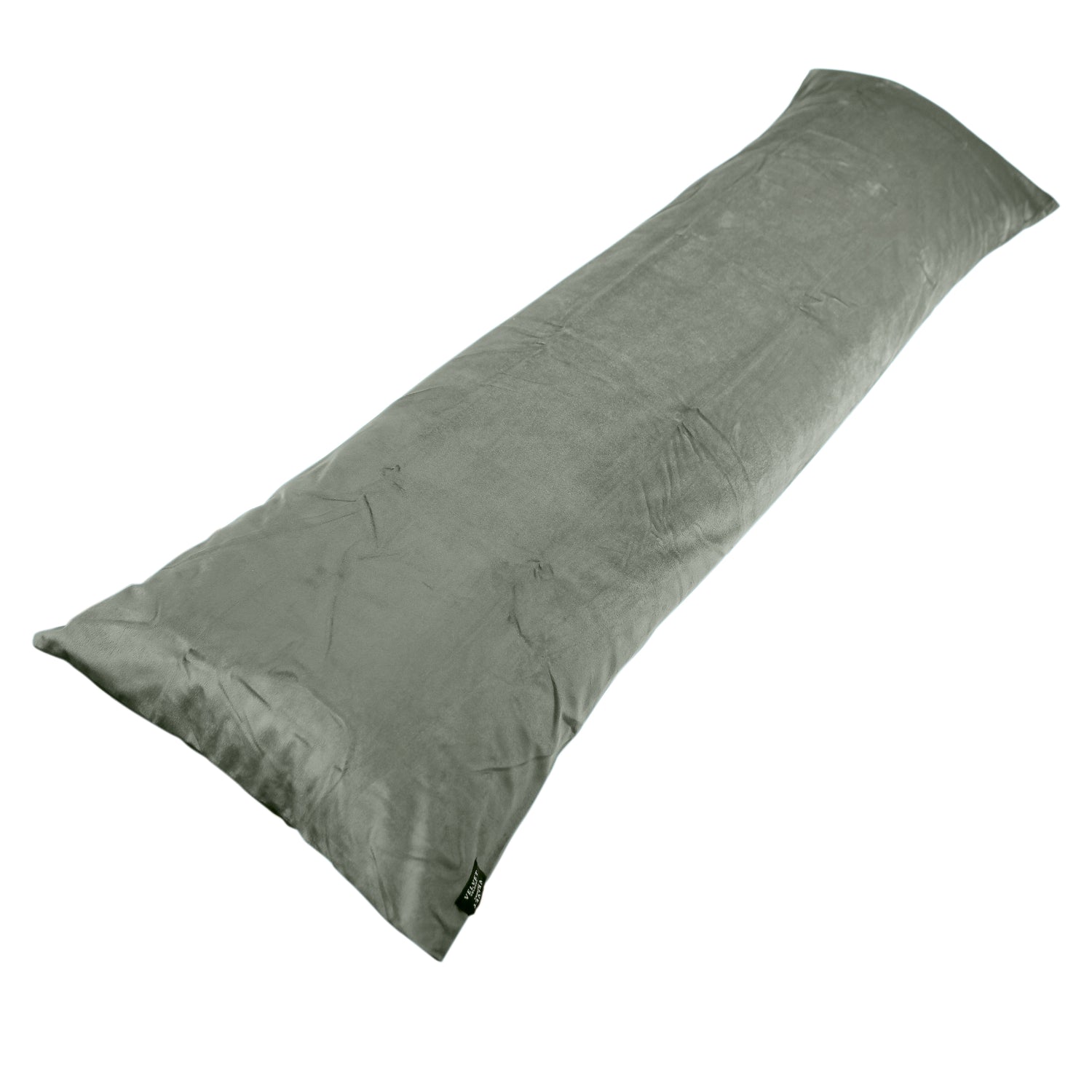 Velvet Velvet Body Pillow Cover - Body Pillow - Silver