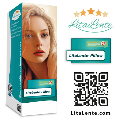 Litalente Pillow - Pillow (set of 2) - including 100 grams of extra memory foam