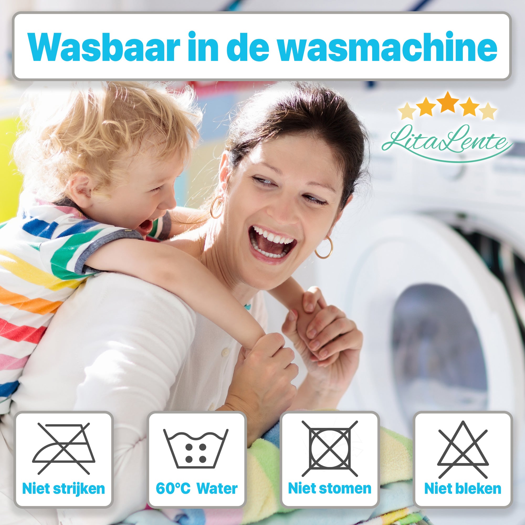Waterdichte matrasbeschermer - 4 elastieken