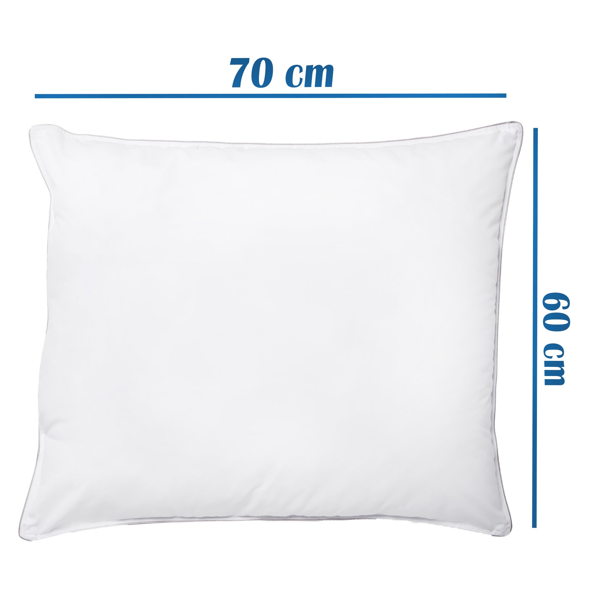 Pointed Pillow - Hotel Quality Pillow (Set of 2) | 60x70CM