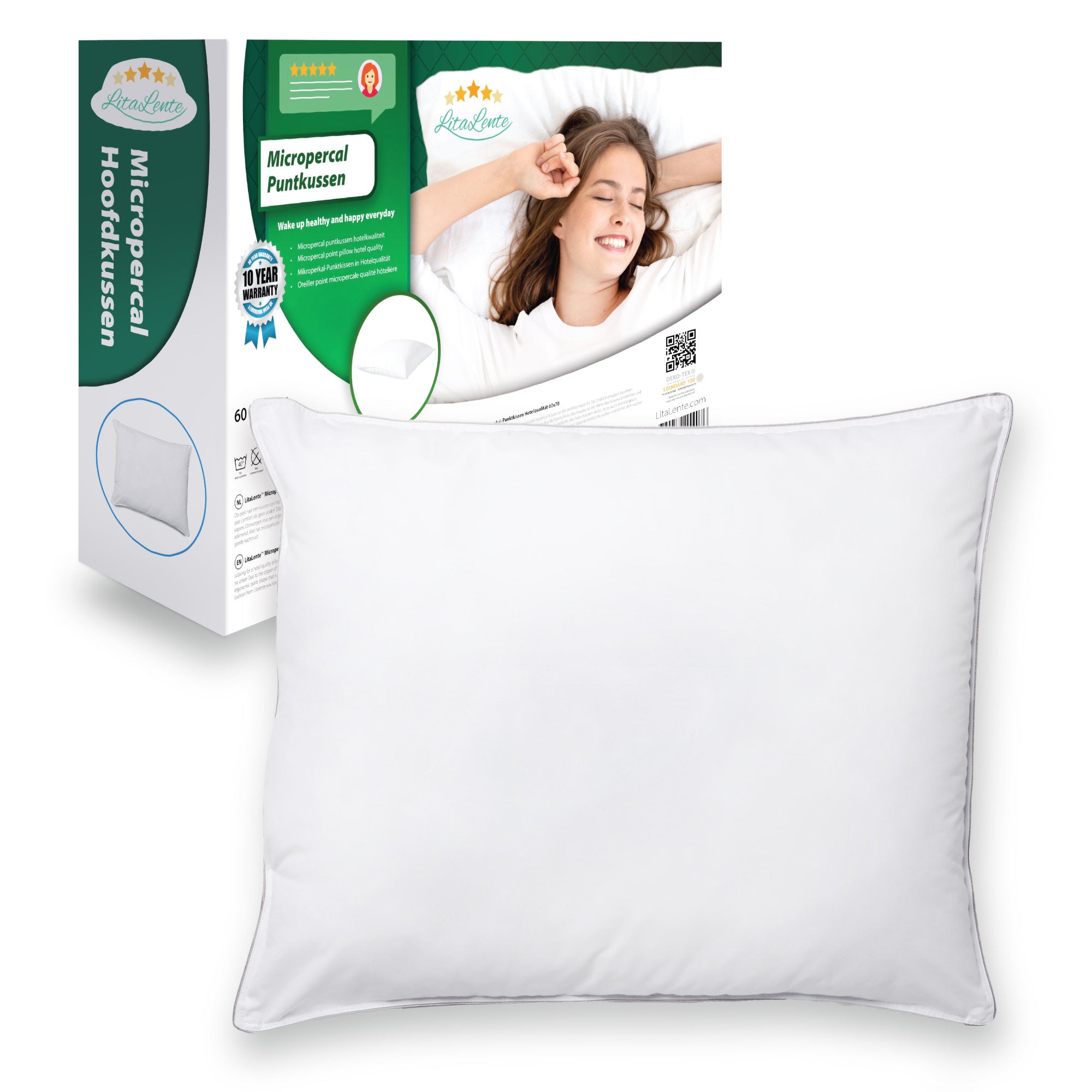 Pointed Pillow - Hotel Quality Pillow | 60x70 CM