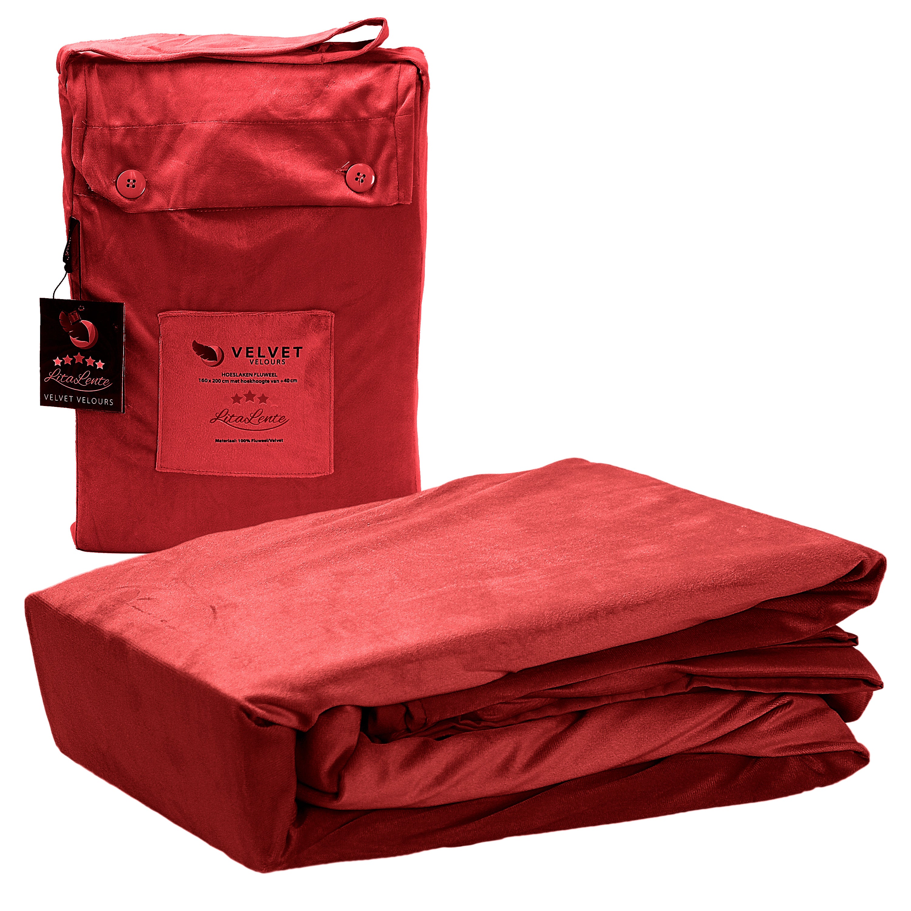 Duvet cover Velvet Couture - Velvet - Red