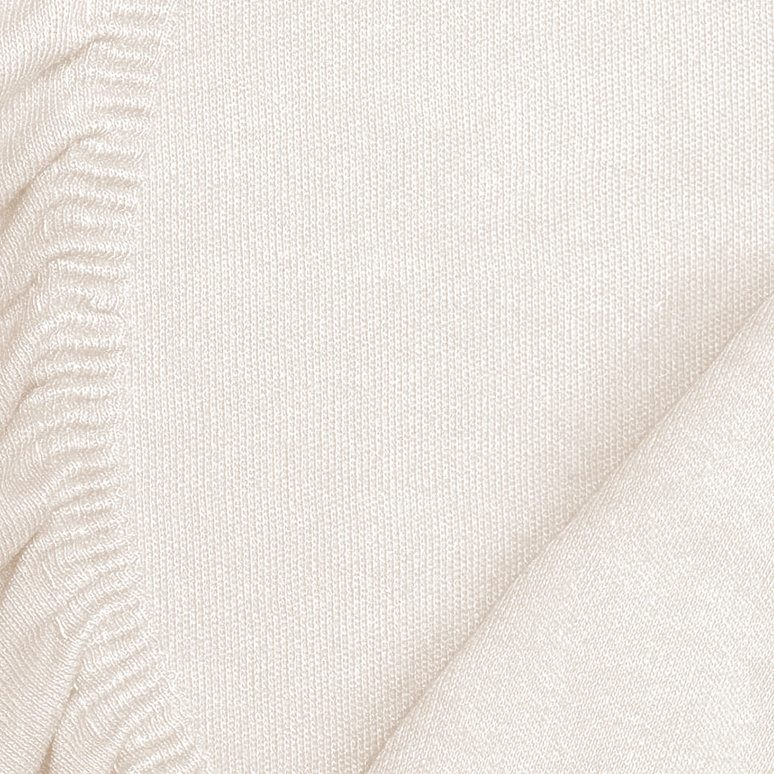 Jersey Fitted Sheet - cream - fitted sheet