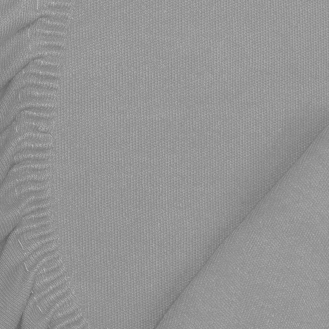 Jersey fitted sheet - gray - fitted sheet