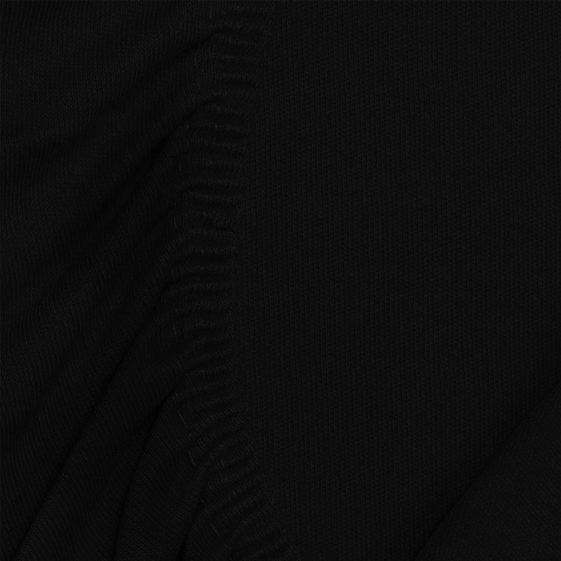 Jersey Fitted Sheet - Black - fitted sheet