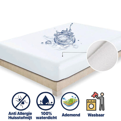 2x Waterproof Mattress Protector - molton