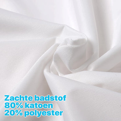 2x Waterproof Mattress Protector - Premium Terry Cloth Mattress Cover, Breathable, All-around Elastic