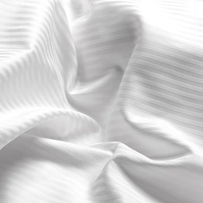 Duvet cover Hotel linen - White Cotton Satin - Premium quality - Cotton Satin - Hotel Duvet cover