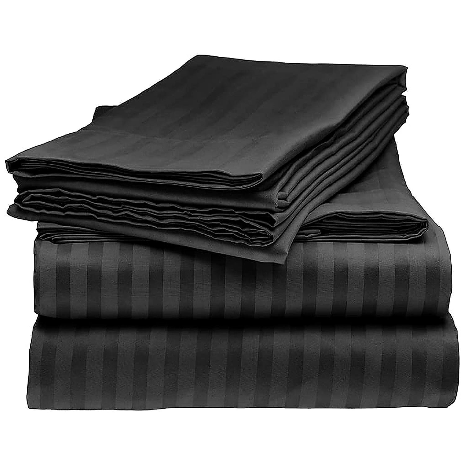 Duvet cover Hotel linen - Black Cotton Satin - Premium quality - Cotton Satin - Hotel Duvet cover